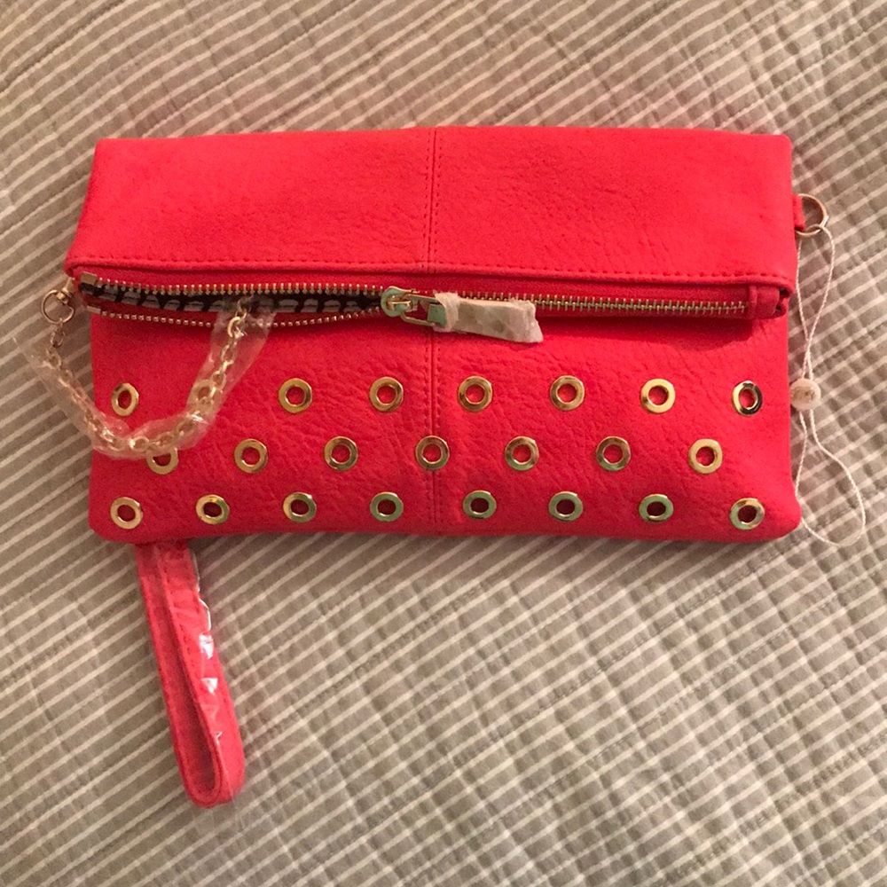 Never used pink clutch